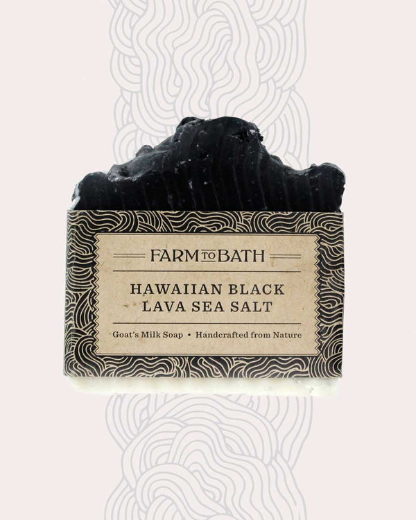 Hawaiian Black Lava Sea Salt Soap