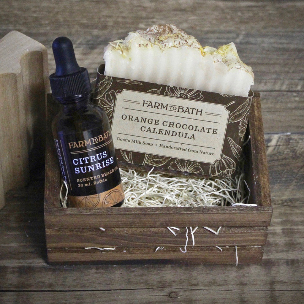 Citrus Sunrise Gift Crate - For Him