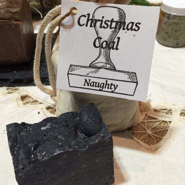 Christmas: Coal Soap - Farm to Bath