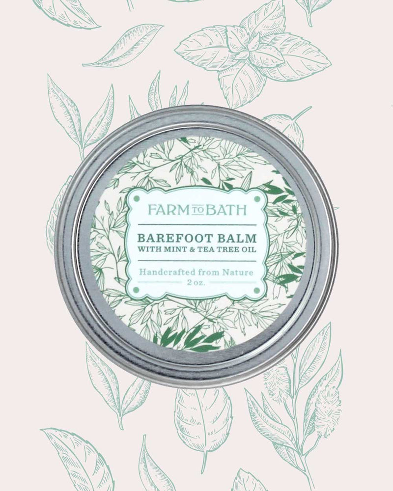 Barefoot Balm with Mint and Tea Tree Oil