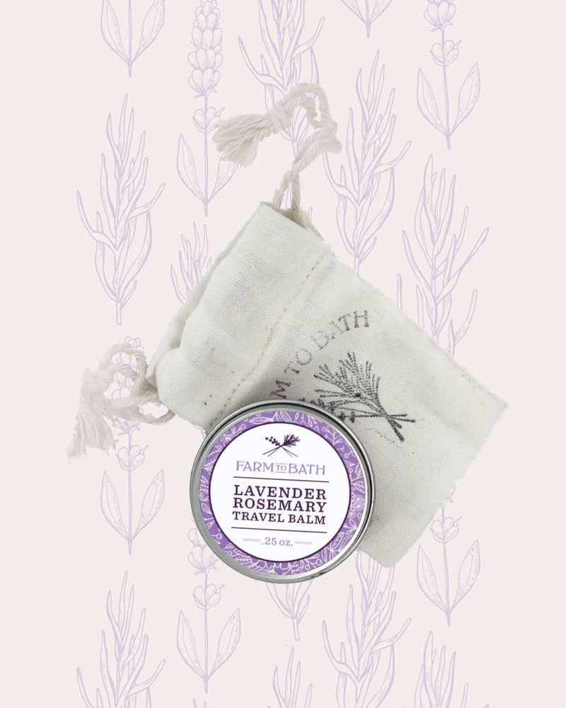 Lavender Rosemary Mini Travel Balm