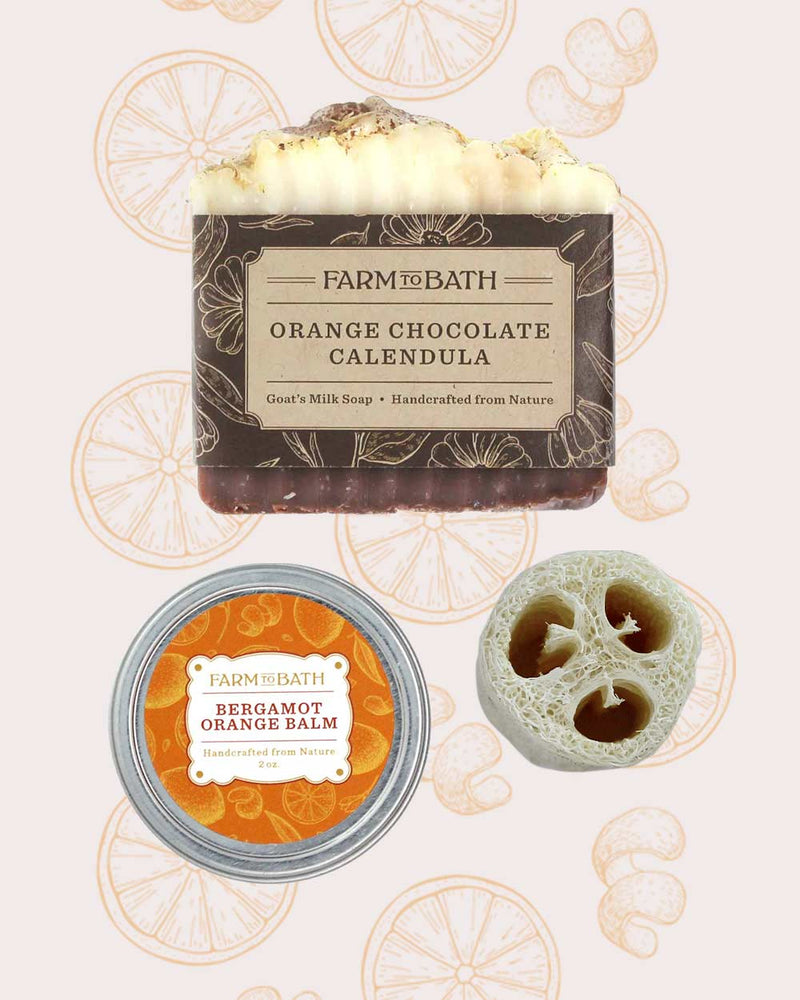 Orange Chocolate Lover's Gift Crate