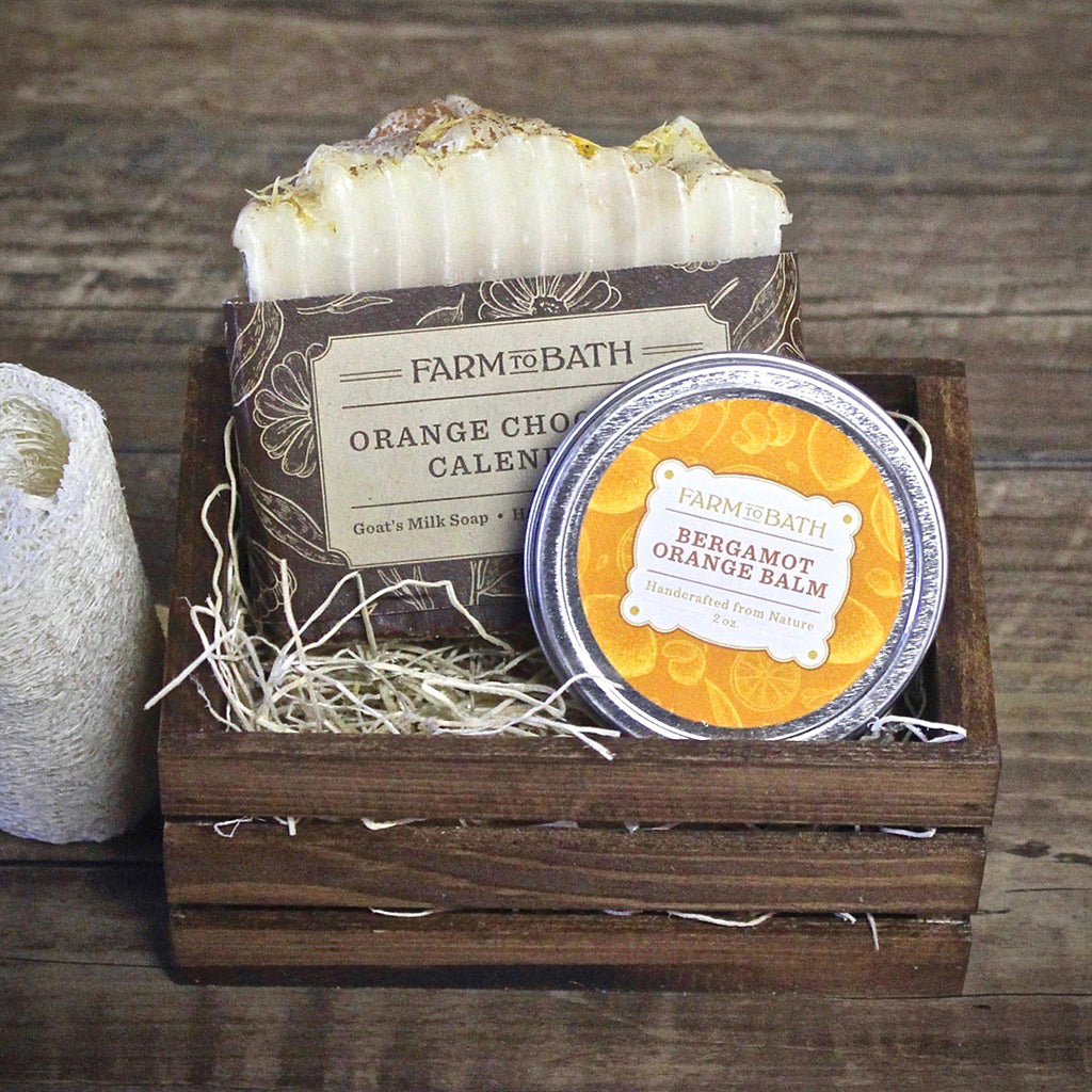 Orange Chocolate Lover's Gift Crate